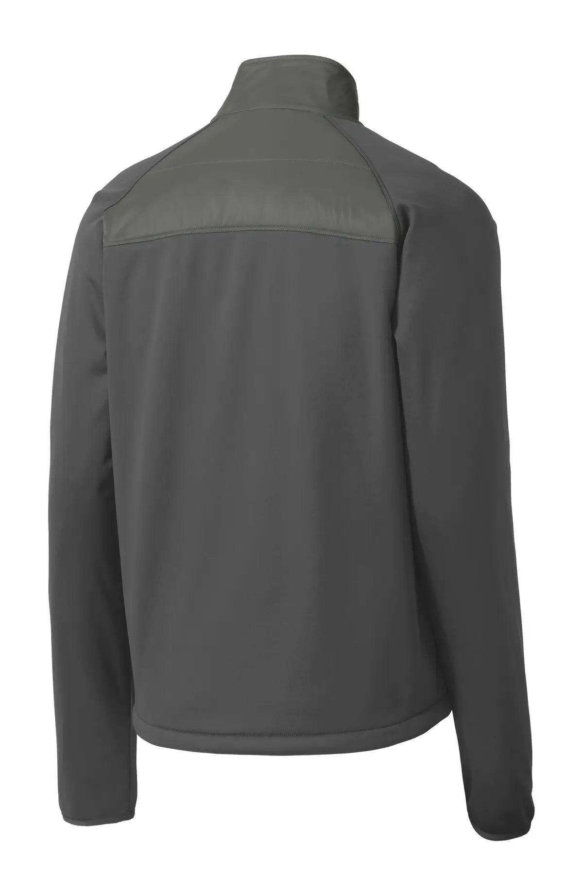 Port Authority J787 Hybrid Soft Shell Jacket - Smoke Gray Steel