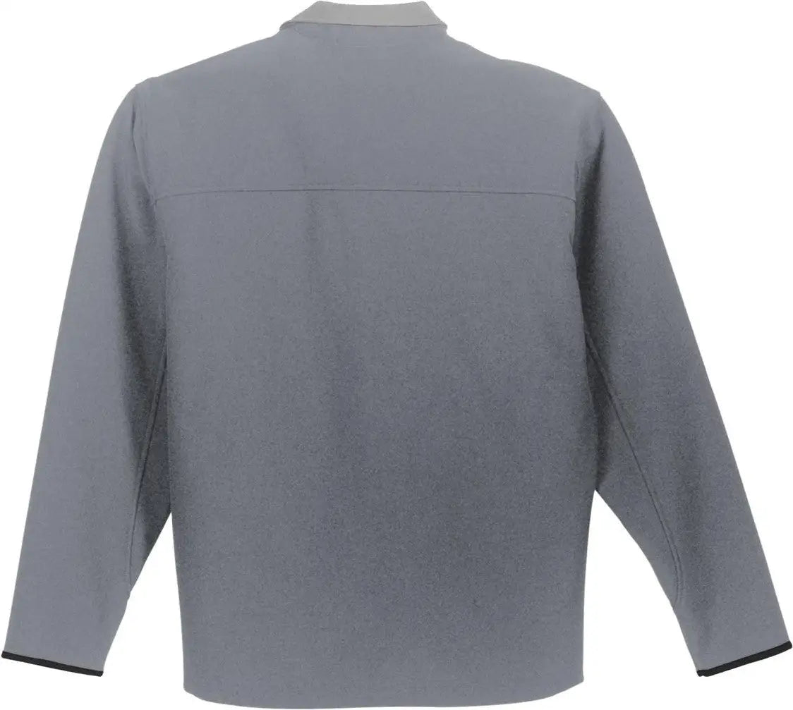 Port Authority J790 Glacier Soft Shell Jacket - Smoke Gray Chrome
