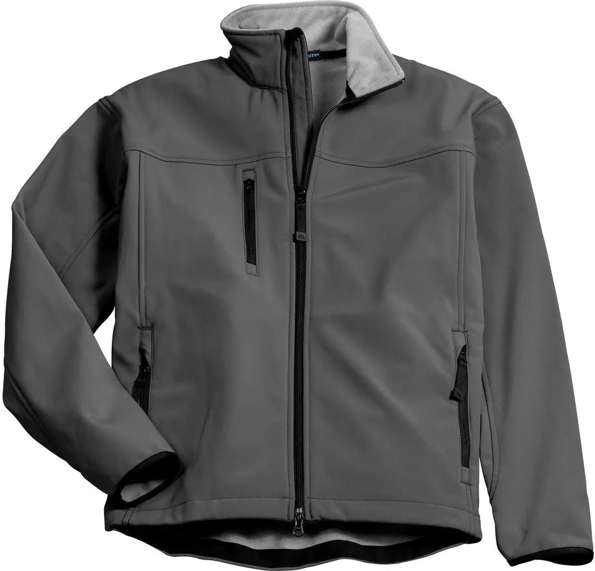 Port Authority J790 Glacier Soft Shell Jacket - Smoke Gray Chrome