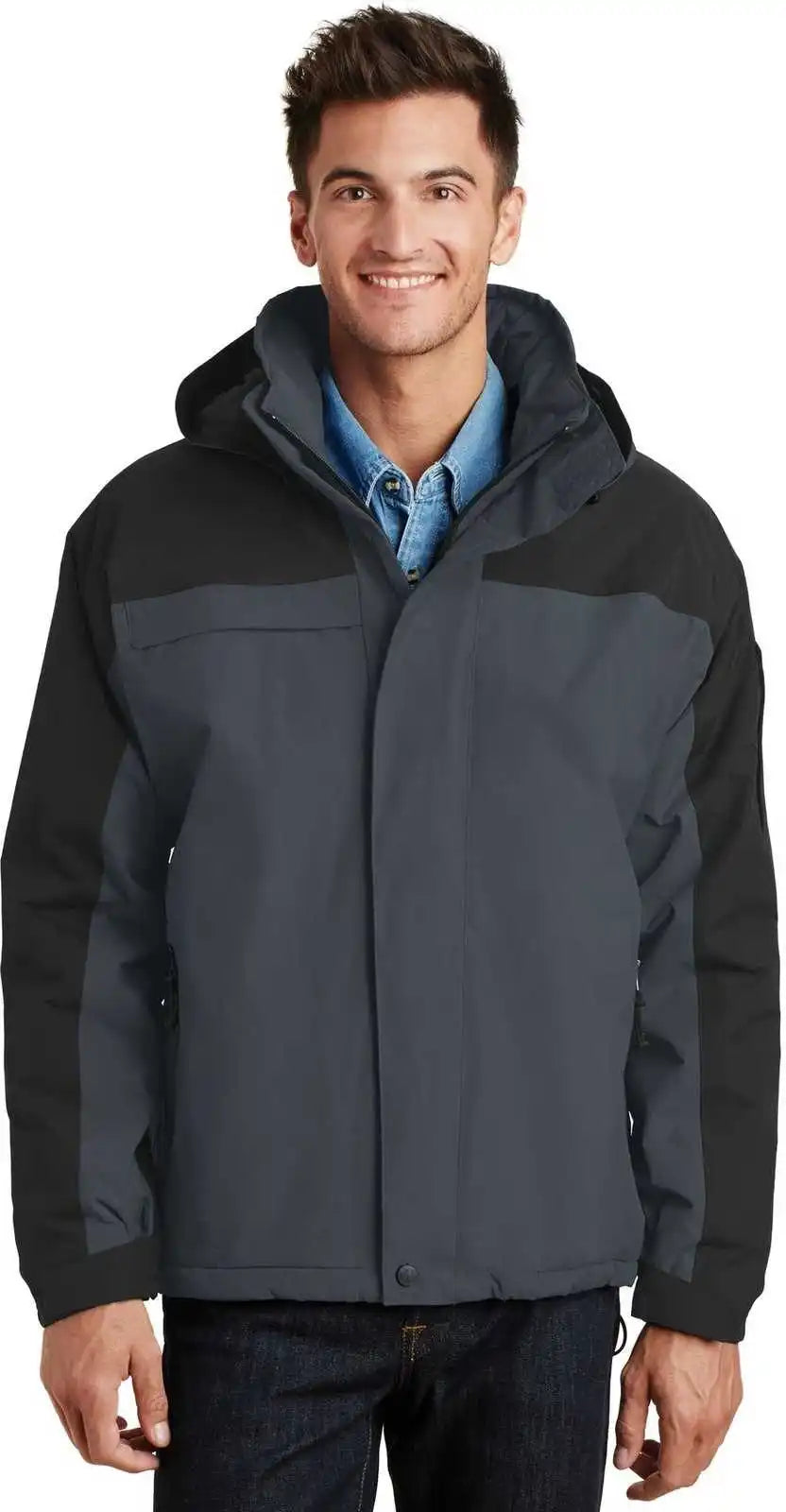 Port Authority J792 Nootka Jacket - Graphite Black