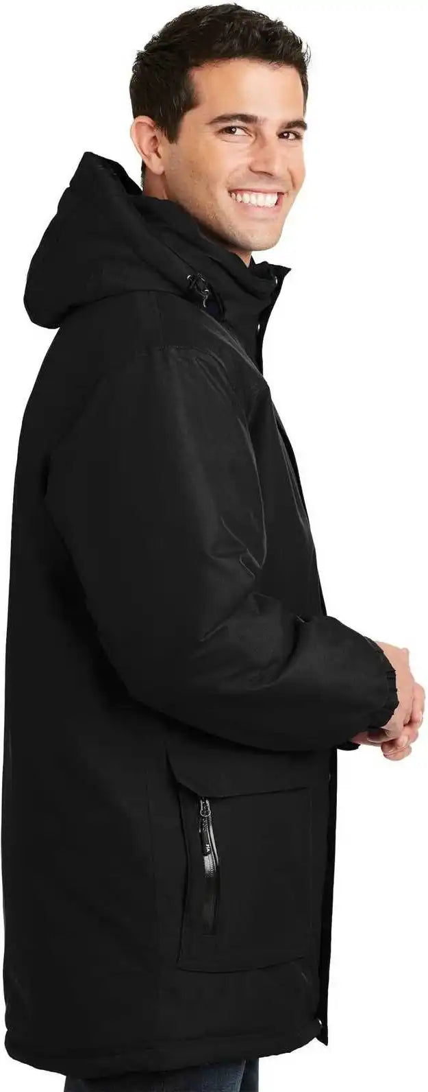 Port Authority J799 Heavyweight Parka Black