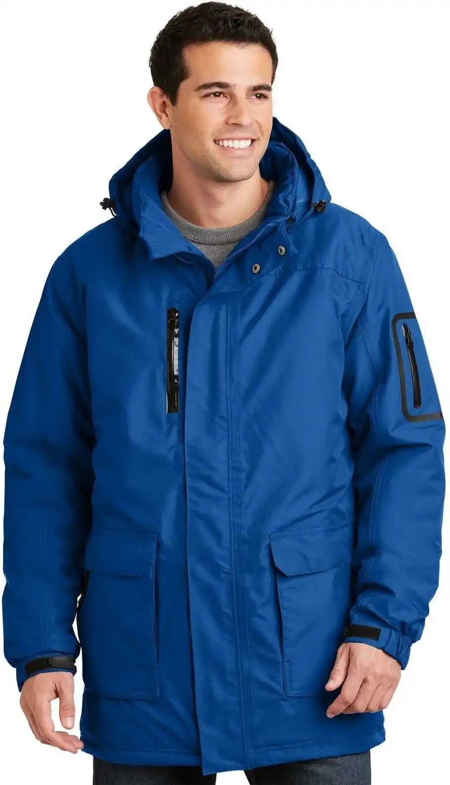 Port Authority J799 Heavyweight Parka - Royal