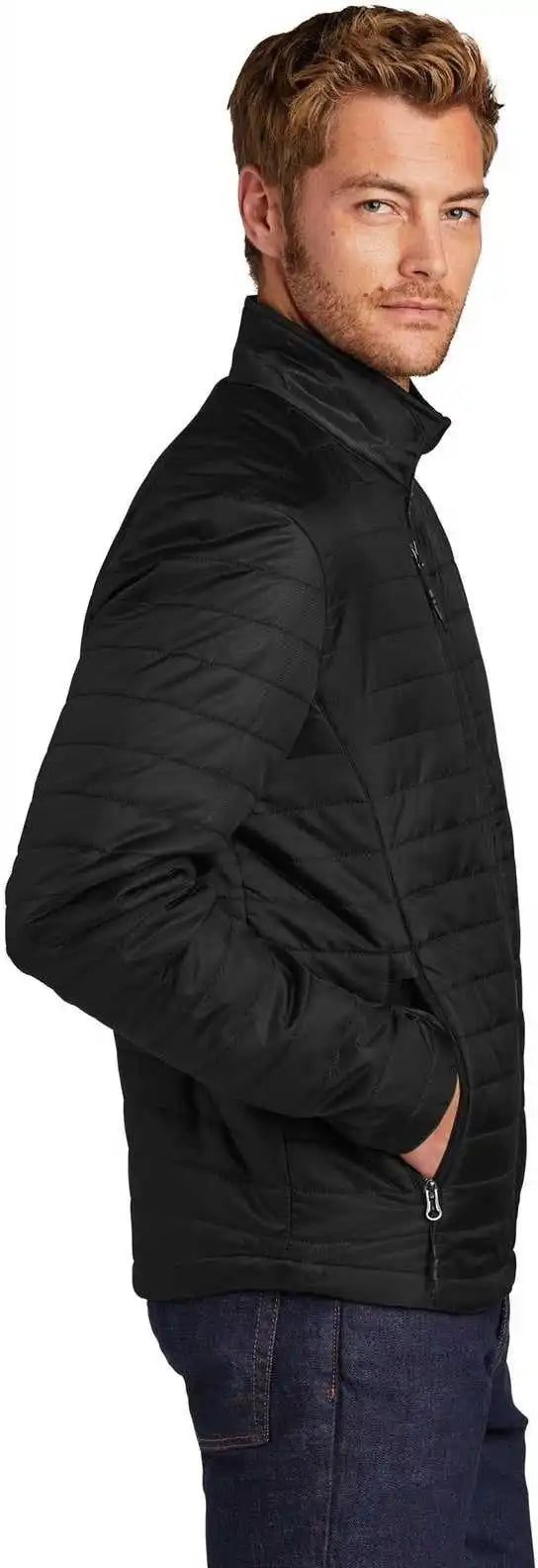 Port Authority J850 Packable Puffy Jacket Deep Black