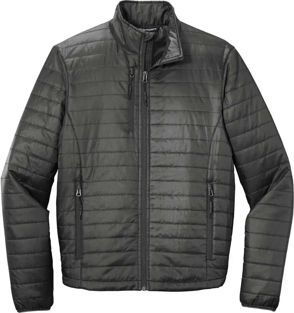 Port Authority J850 Packable Puffy Jacket - Sterling Gray Graphite