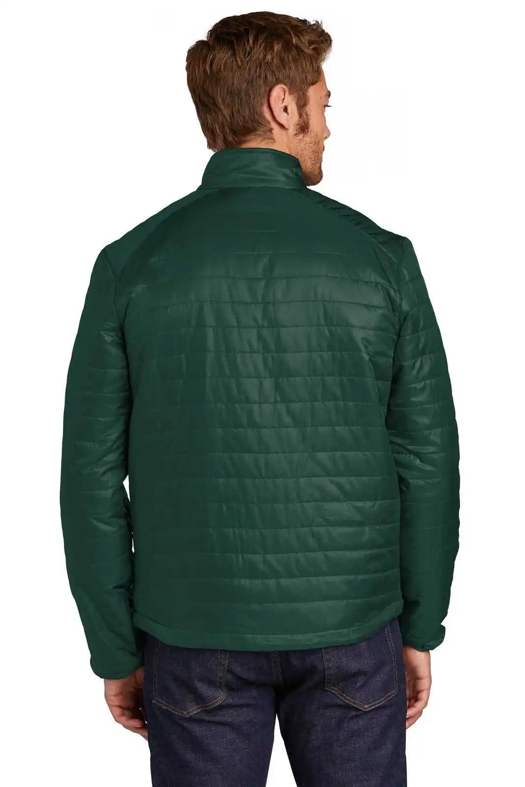 Port Authority J850 Packable Puffy Jacket - Tree Green Marine