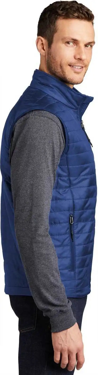 Port Authority J851 Packable Puffy Vest Cobalt Blue