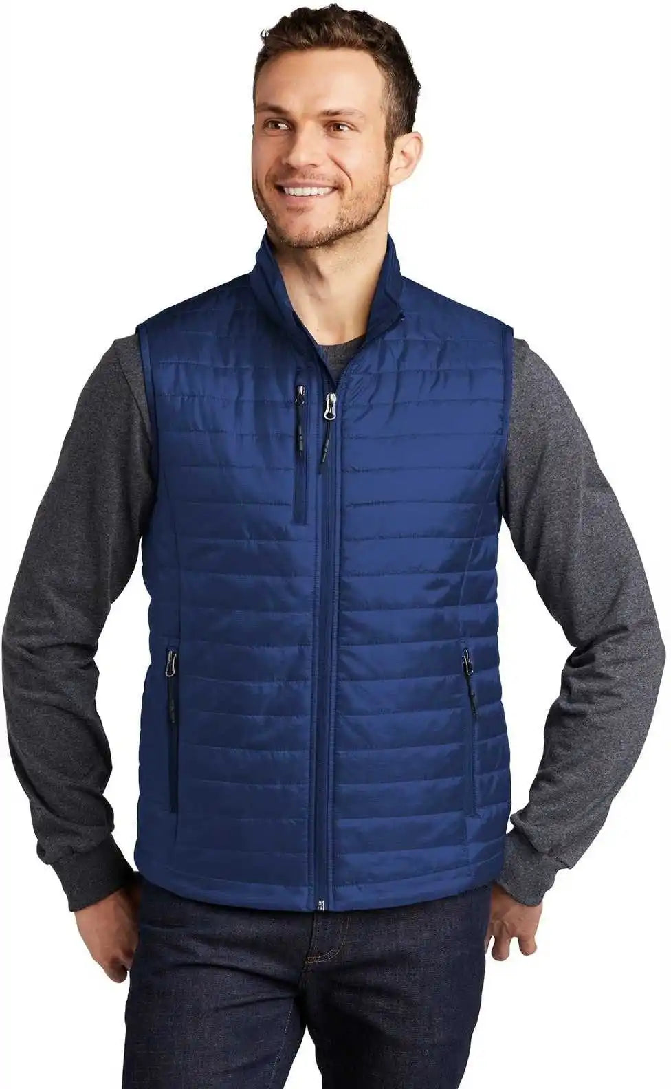 Port Authority J851 Packable Puffy Vest Cobalt Blue