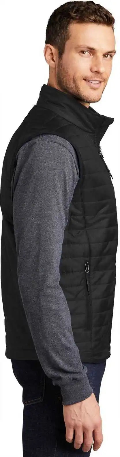 Port Authority J851 Packable Puffy Vest Deep Black