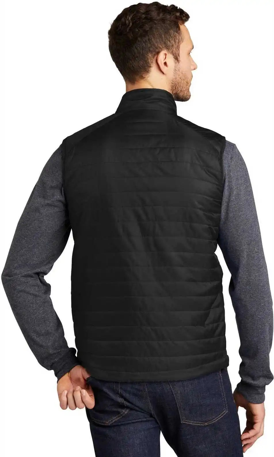 Port Authority J851 Packable Puffy Vest Deep Black