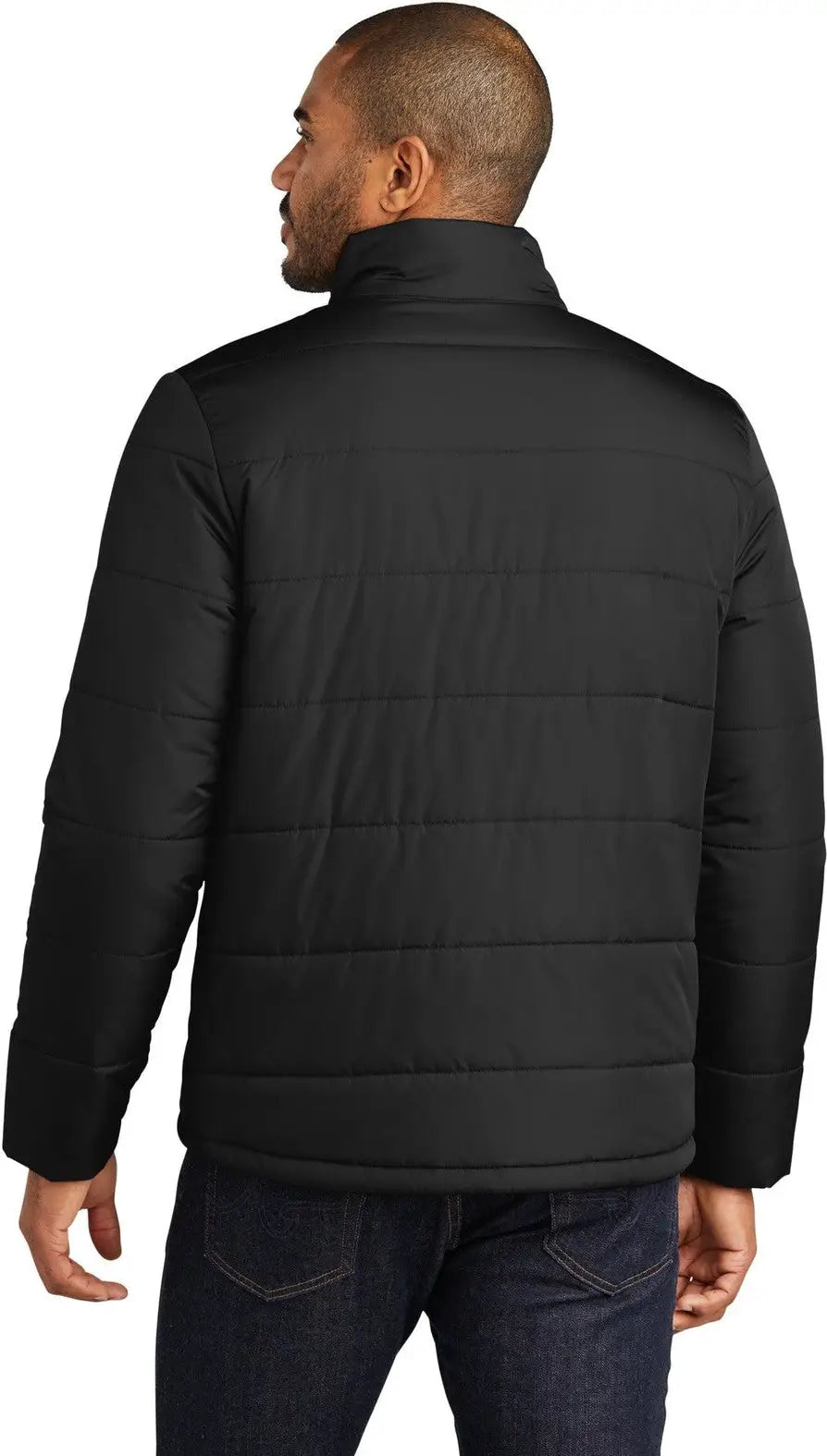 Port Authority J852 Puffer Jacket - Deep Black