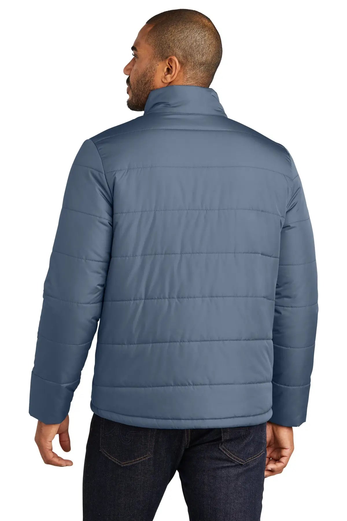 Port Authority J852 Puffer Jacket - Dusk Blue