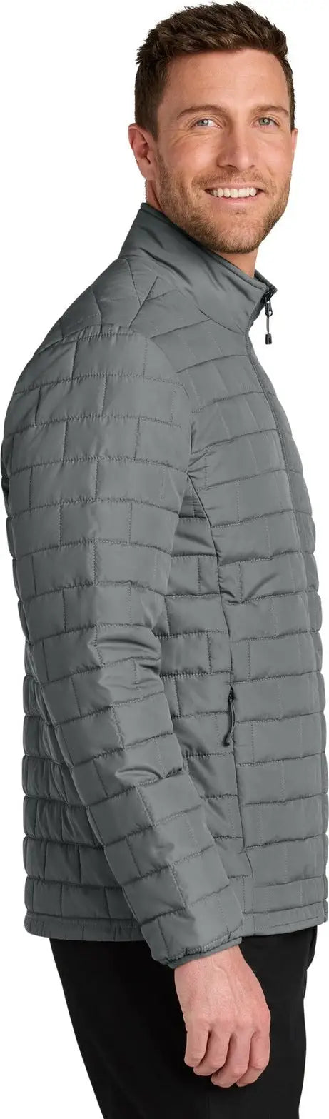 Port Authority J854 C-free Brick Jacket - Smoke Gray
