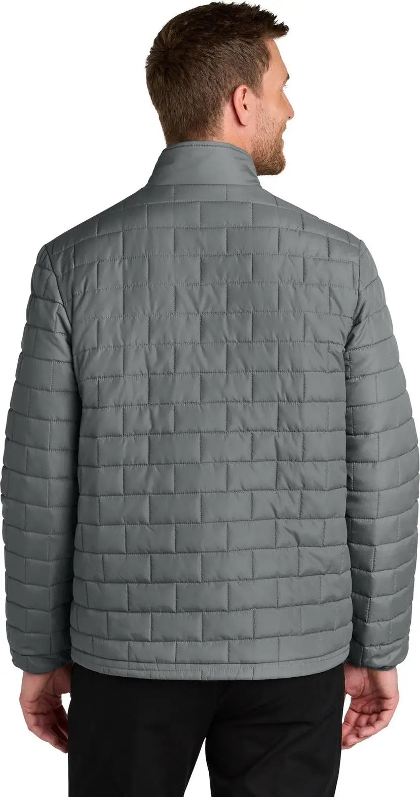 Port Authority J854 C-free Brick Jacket - Smoke Gray