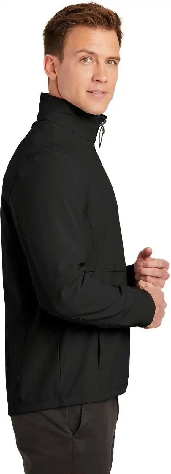 Port Authority J901 Collective Soft Shell Jacket - Deep Black