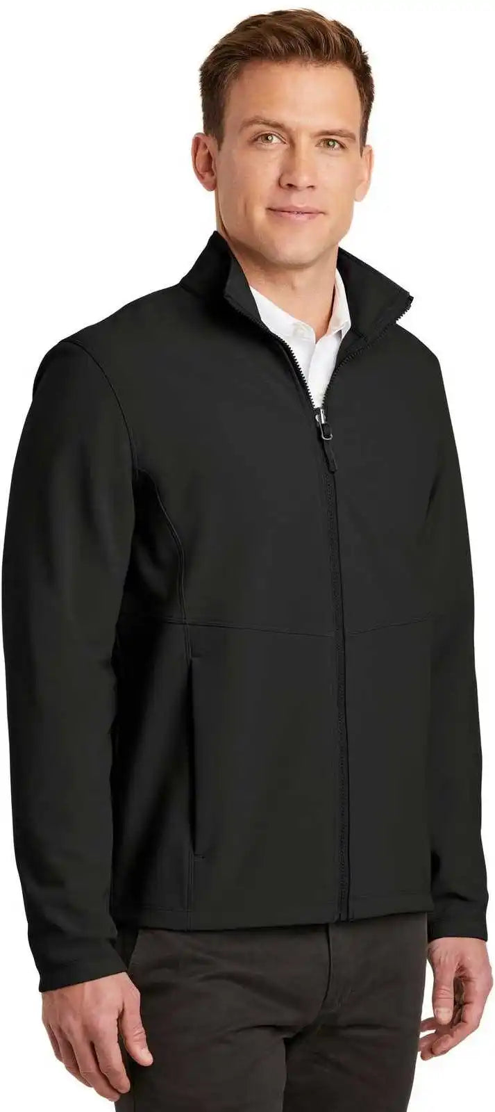 Port Authority J901 Collective Soft Shell Jacket - Deep Black
