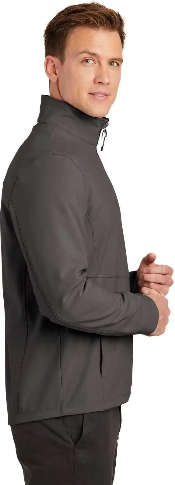 Port Authority J901 Collective Soft Shell Jacket Graphite