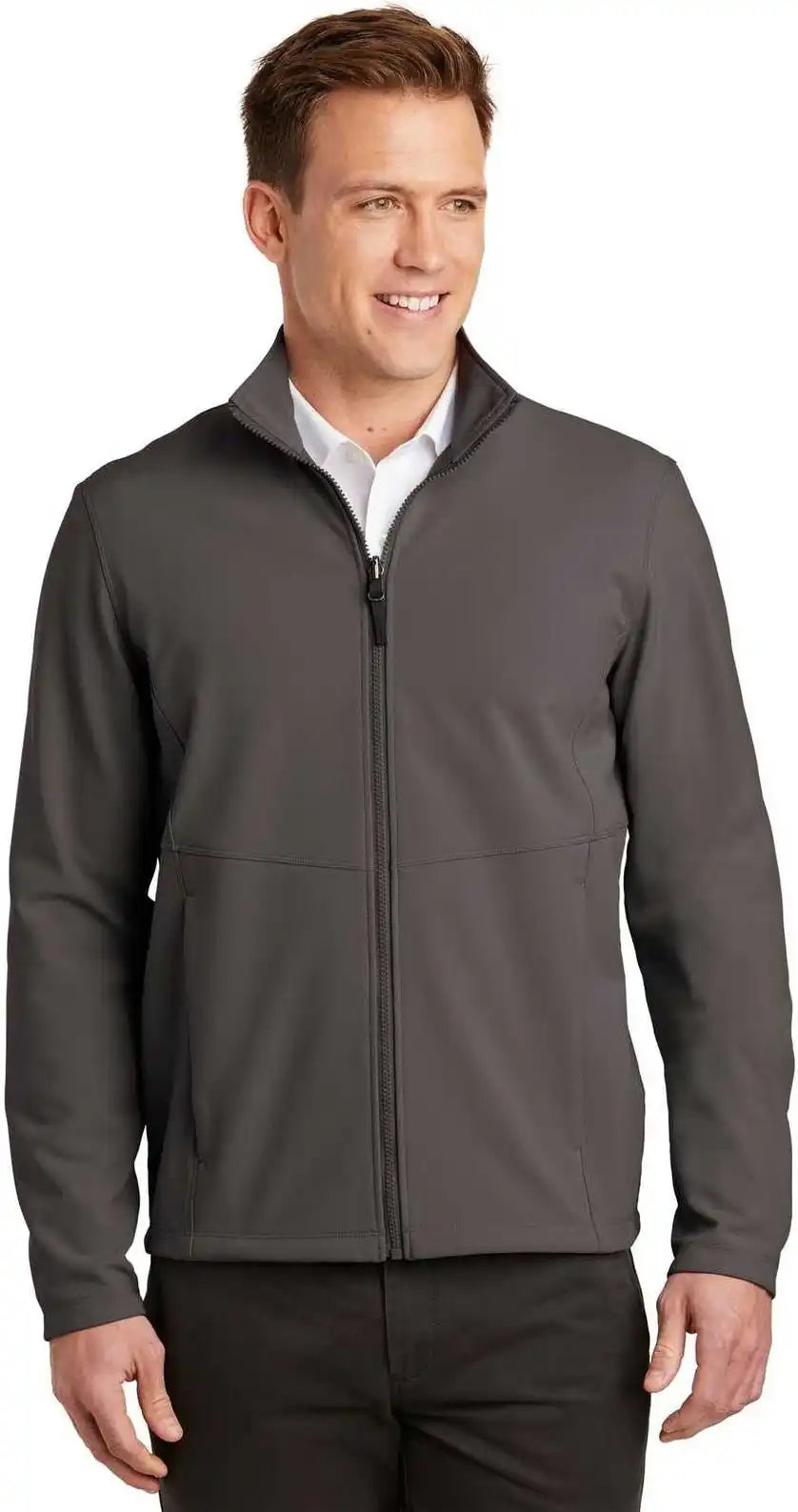 Port Authority J901 Collective Soft Shell Jacket Graphite