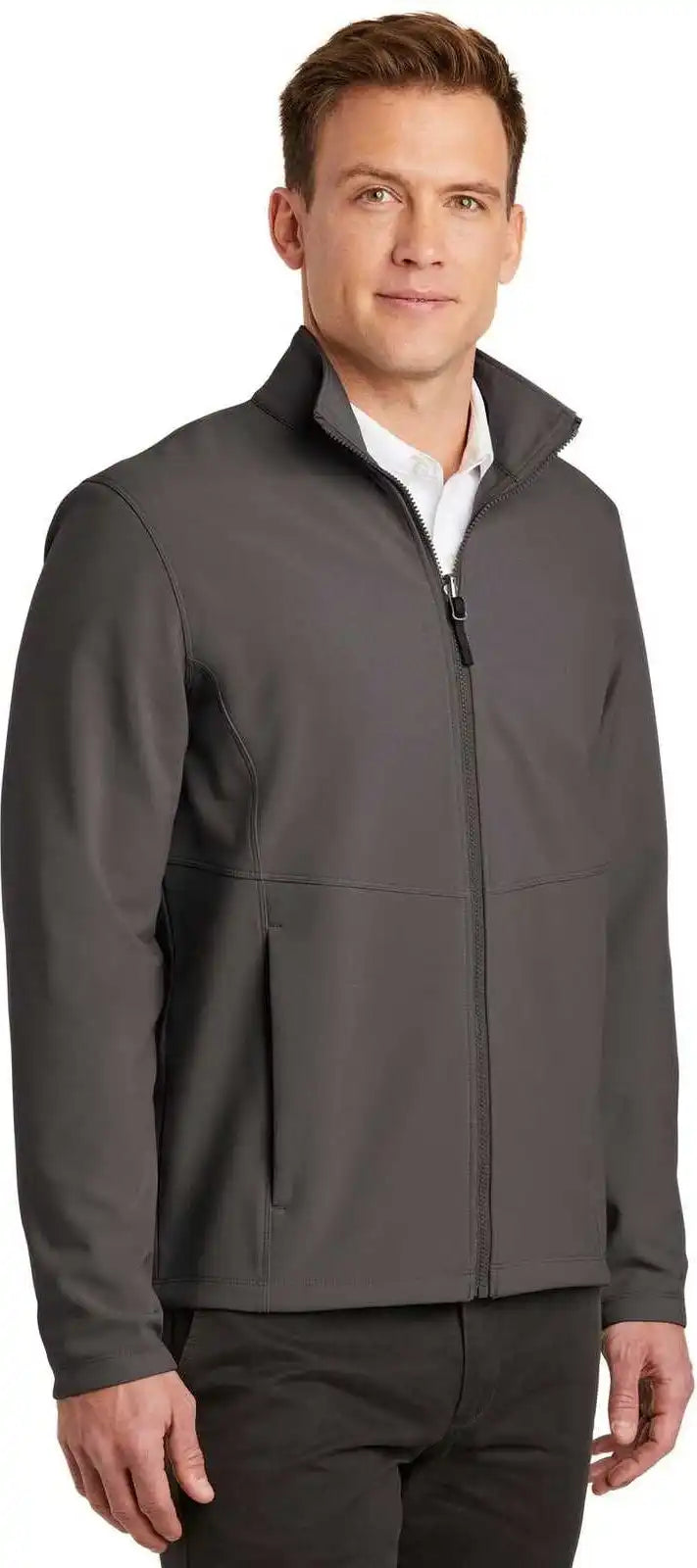 Port Authority J901 Collective Soft Shell Jacket Graphite