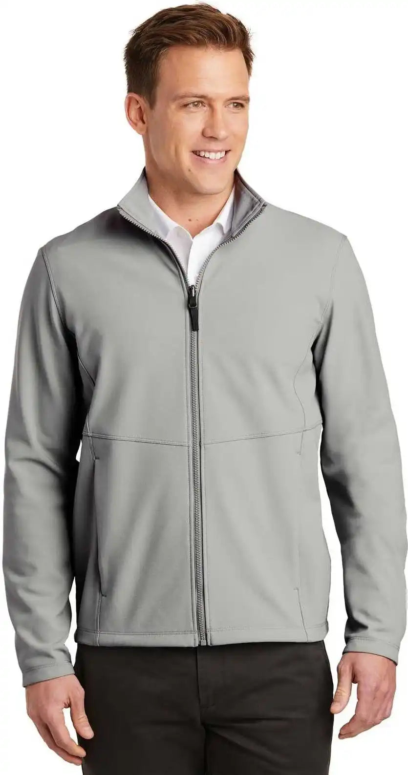 Port Authority J901 Collective Soft Shell Jacket - Gusty Gray