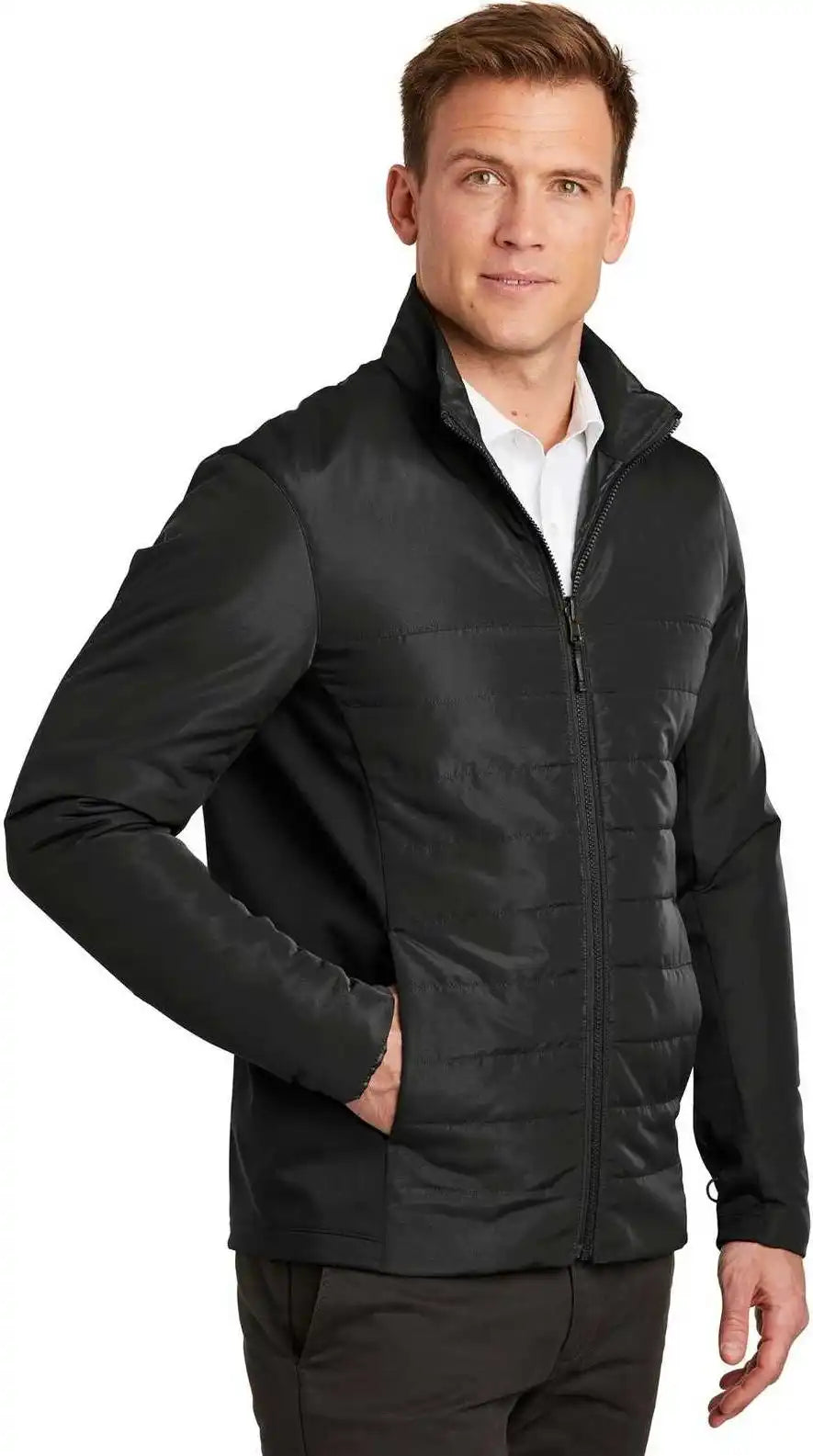 Port Authority J902 Collective Insulated Jacket Deep Black