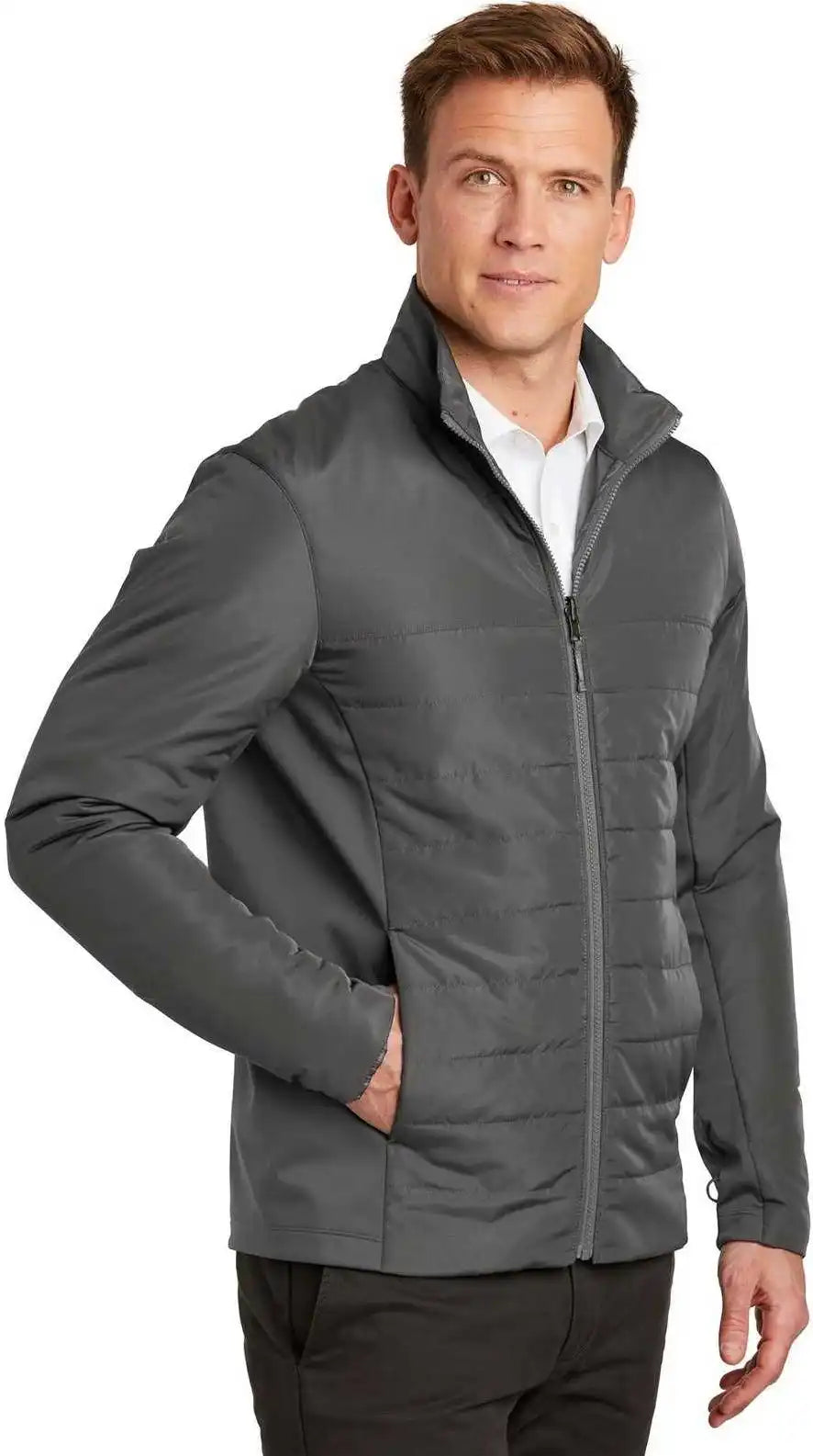 Port Authority J902 Collective Insulated Jacket Graphite