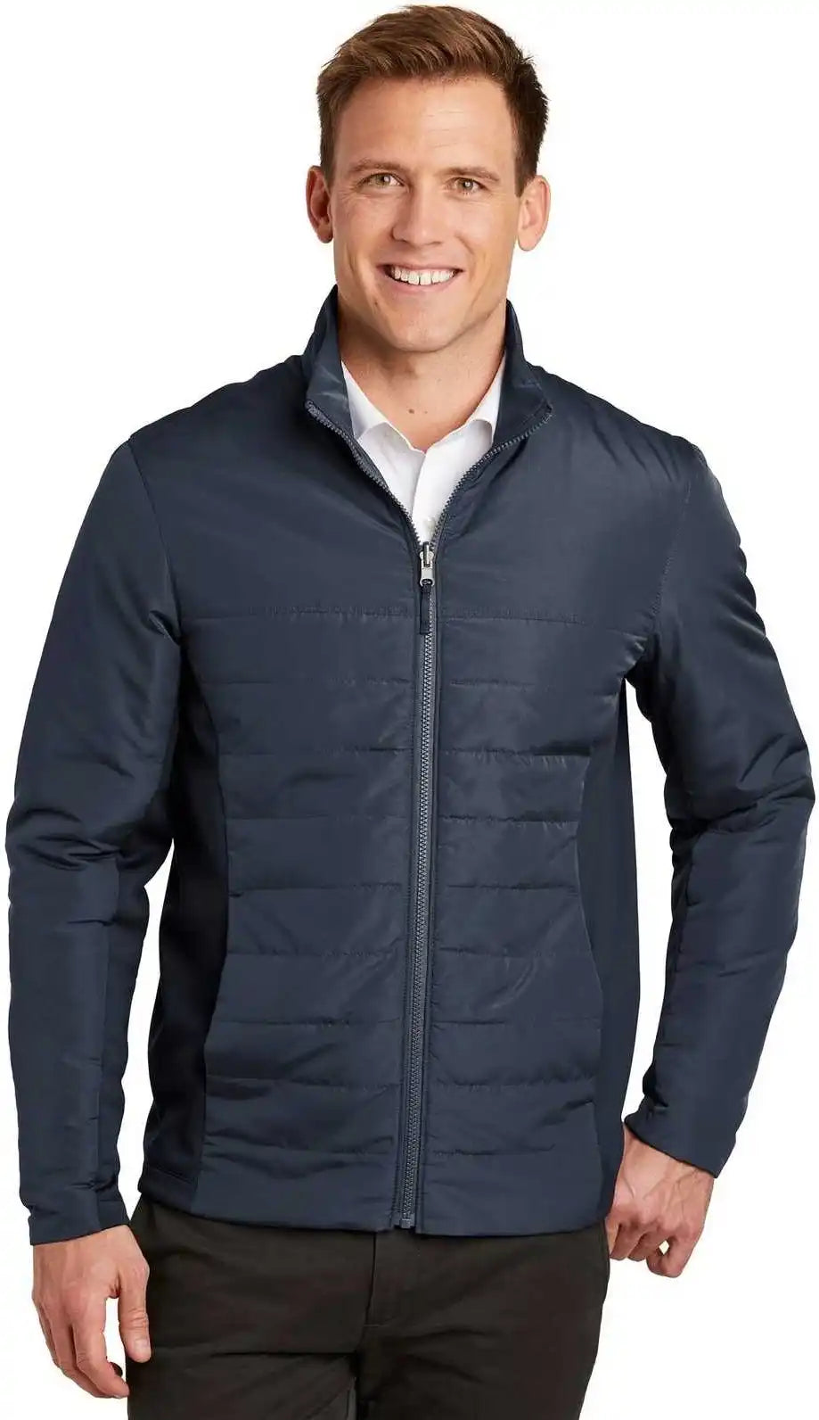 Port Authority J902 Collective Insulated Jacket River Blue Navy