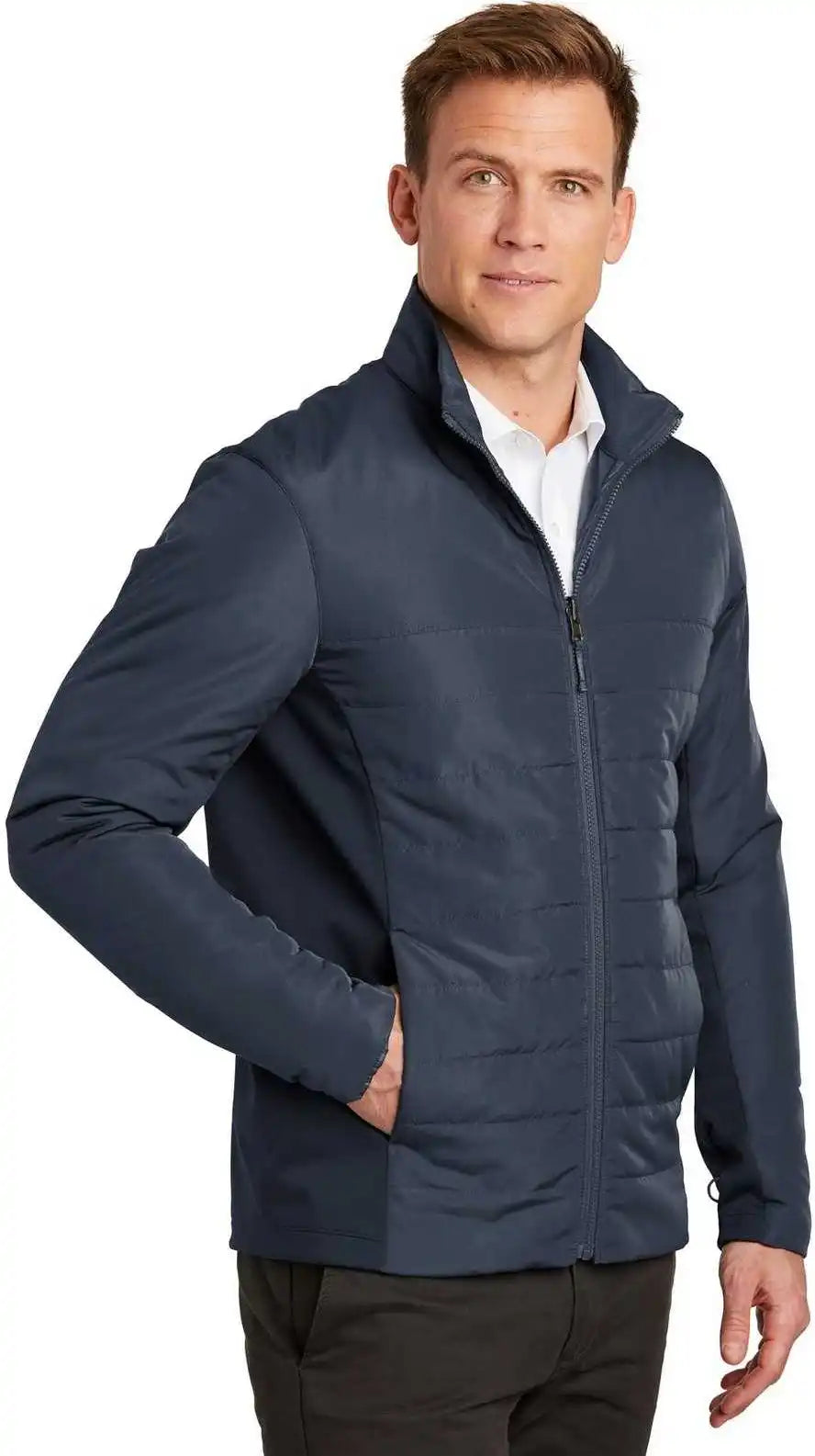 Port Authority J902 Collective Insulated Jacket River Blue Navy
