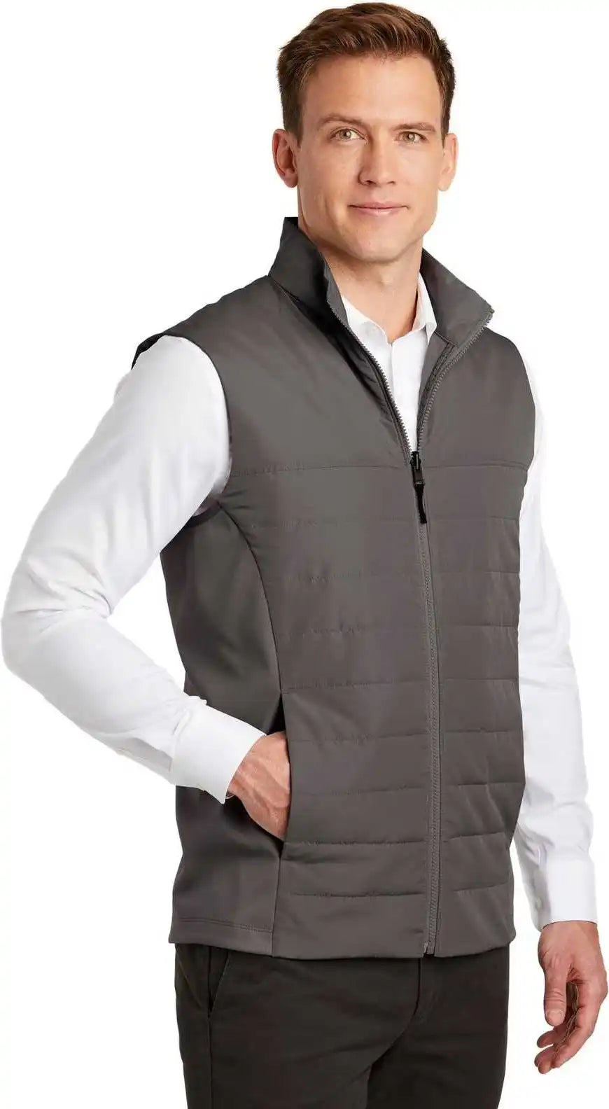 Port Authority J903 Collective Insulated Vest Graphite