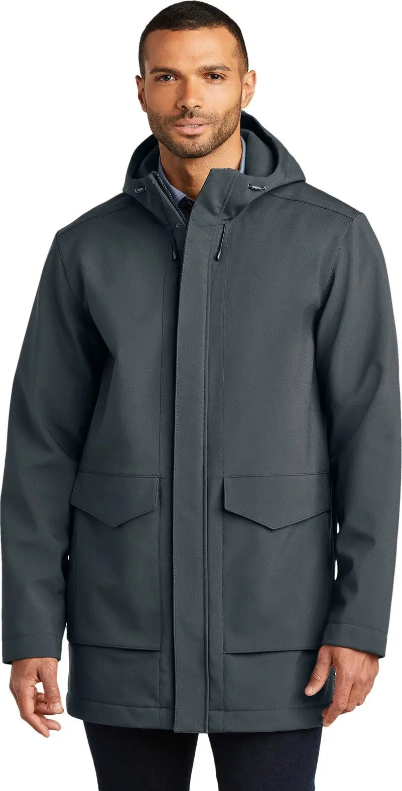 Port Authority J919 Collective Outer Soft Shell Parka - Graphite - Adult Xs