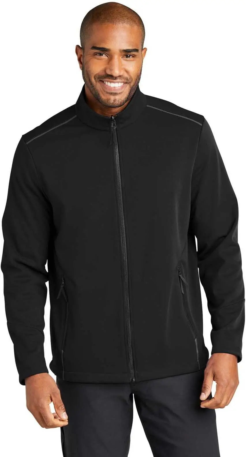 Port Authority J921 Collective Tech Soft Shell Jacket - Deep Black