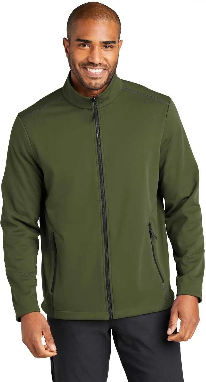 Port Authority J921 Collective Tech Soft Shell Jacket - Olive Green