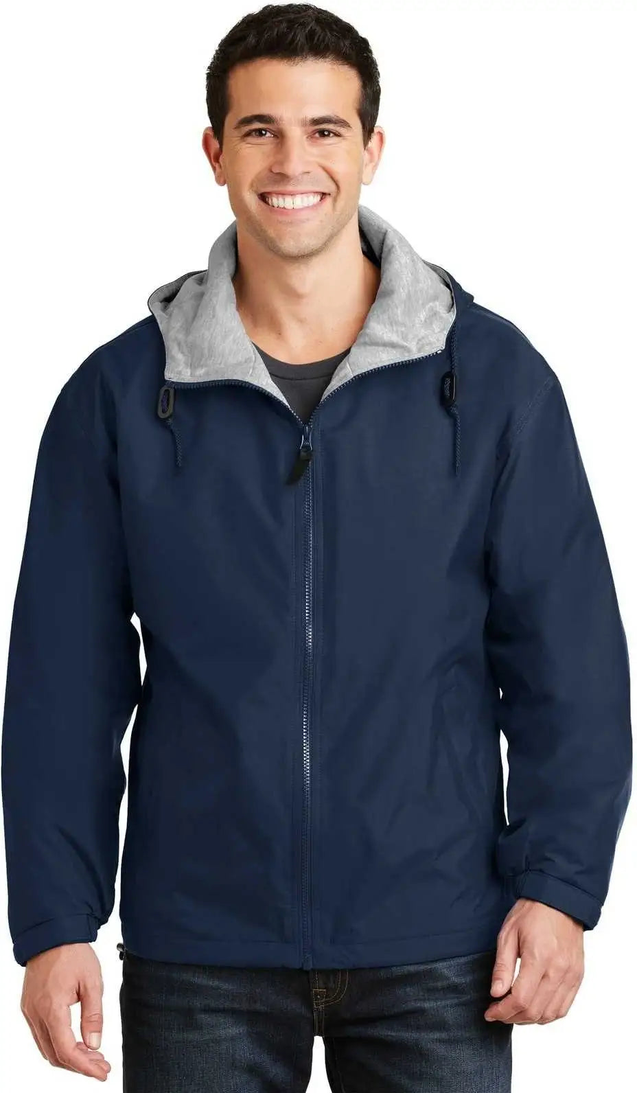 Port Authority Jp56 Team Jacket - Bright Navy Light Oxford