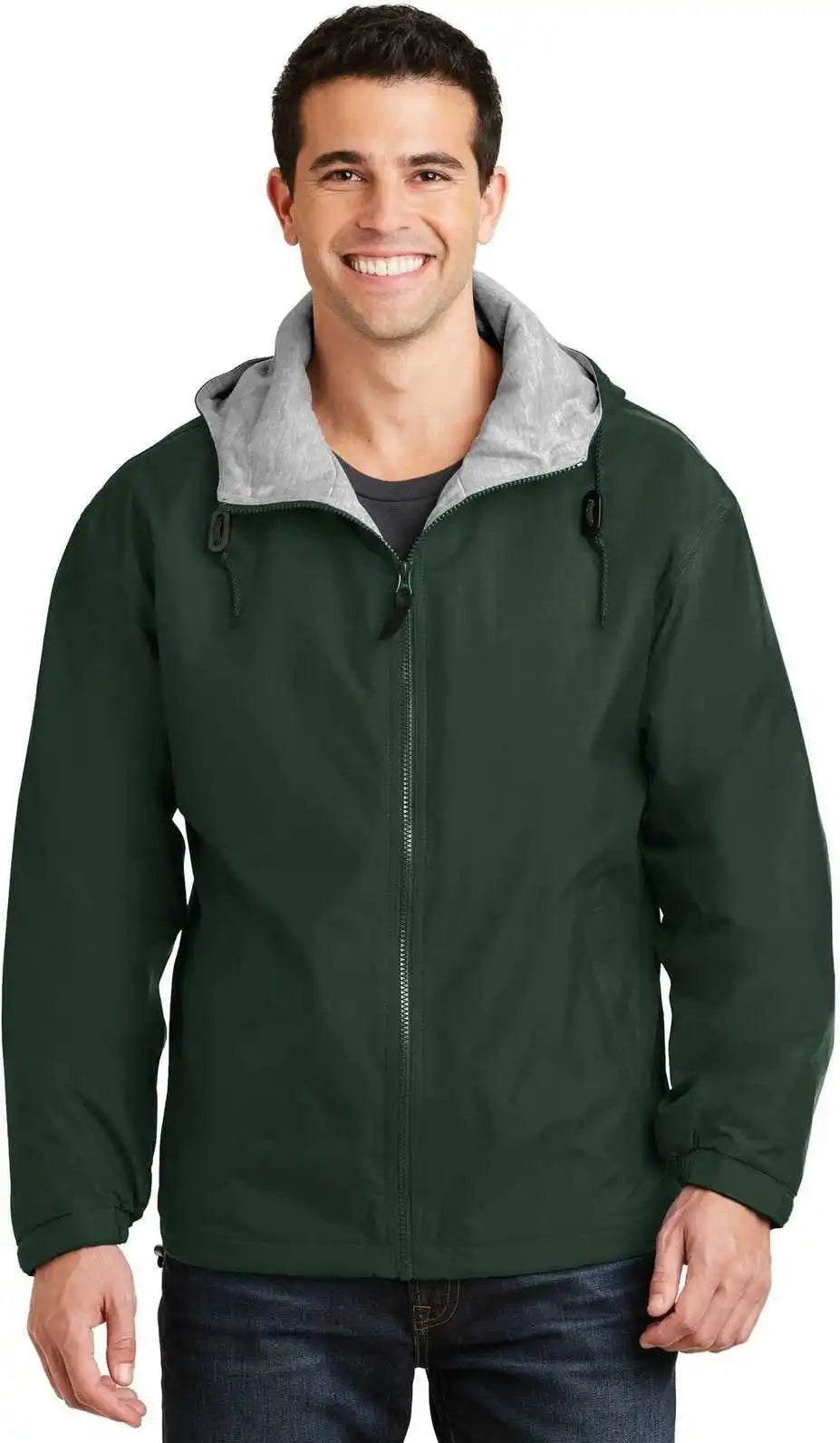 Port Authority Jp56 Team Jacket - Hunter Light Oxford
