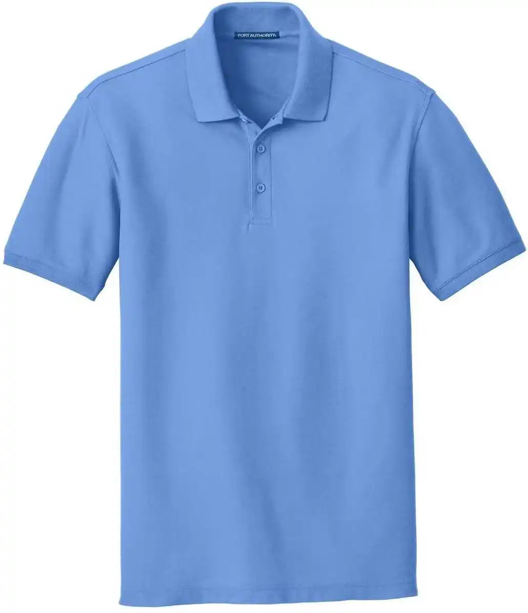 Port Authority K100 Core Classic Pique Polo - Carolina Blue