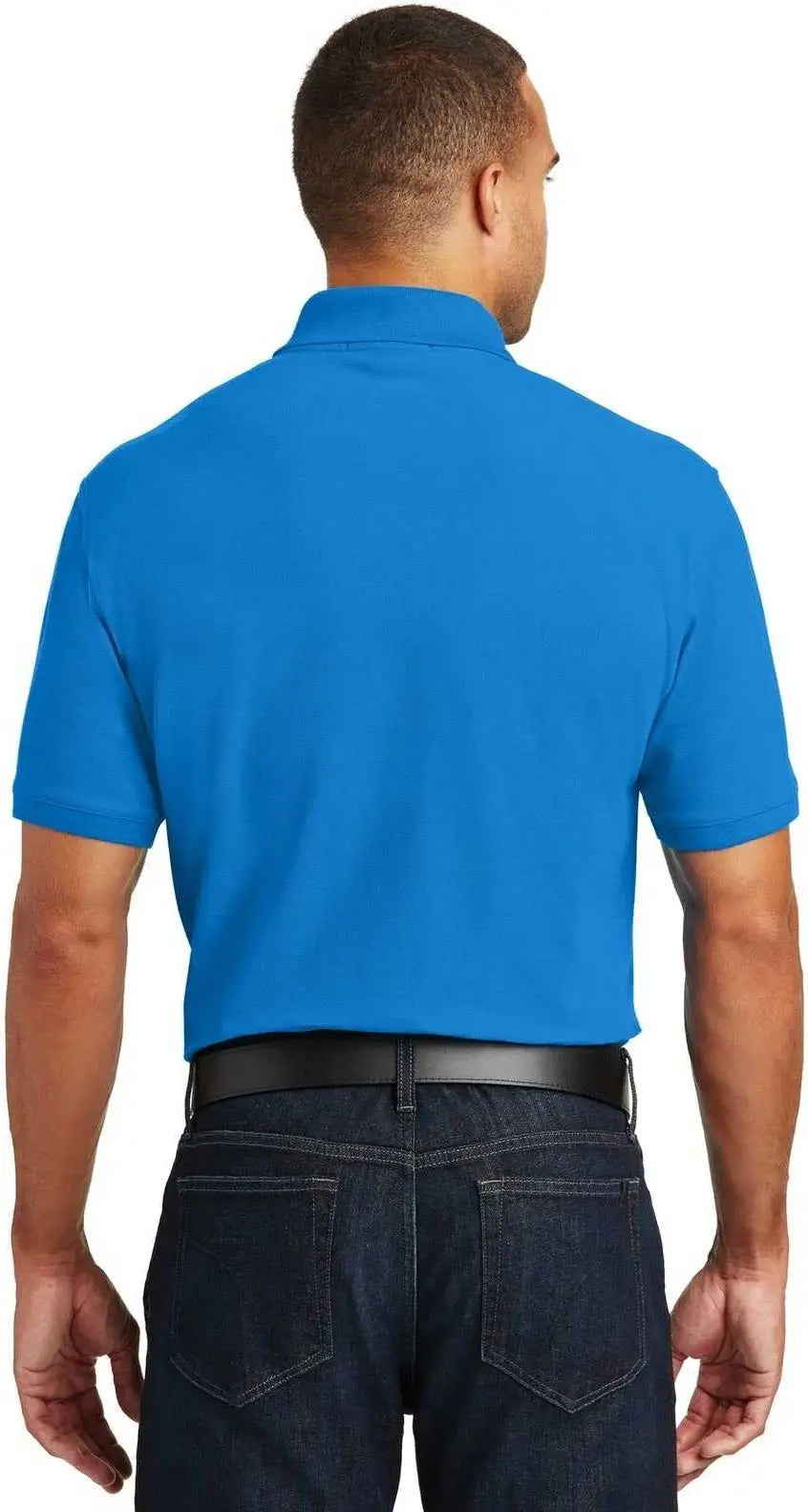 Port Authority K100 Core Classic Pique Polo - Coastal Blue