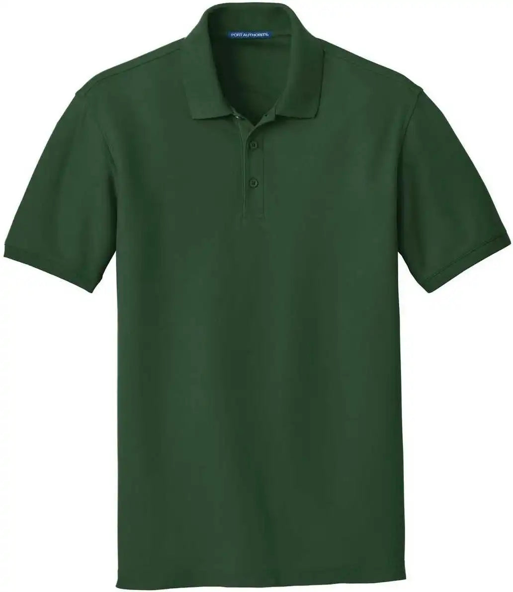 Port Authority K100 Core Classic Pique Polo Deep Forest Green
