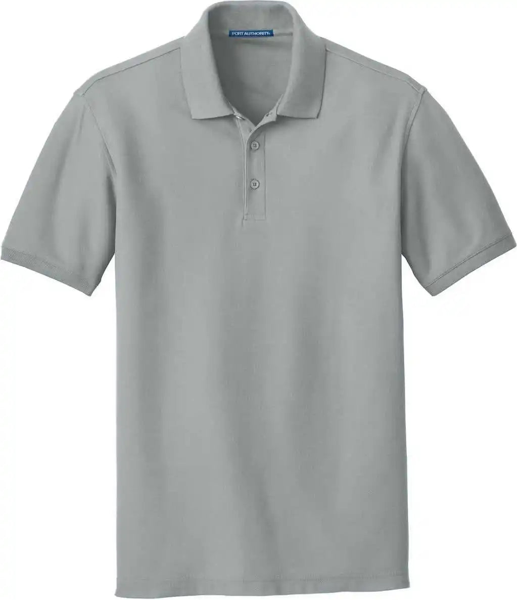 Port Authority K100 Core Classic Pique Polo - Gusty Grey
