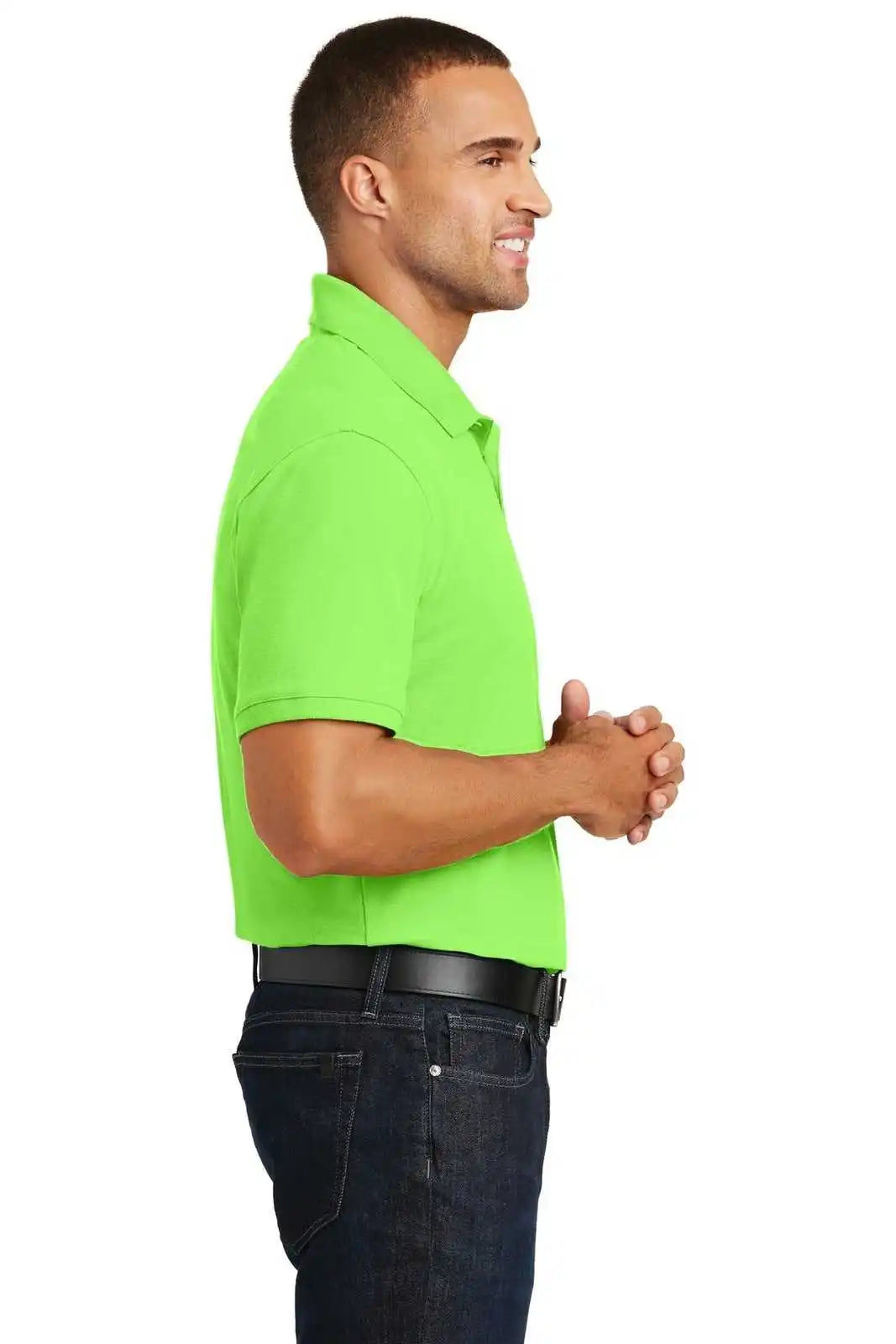 Port Authority K100 Core Classic Pique Polo - Lime