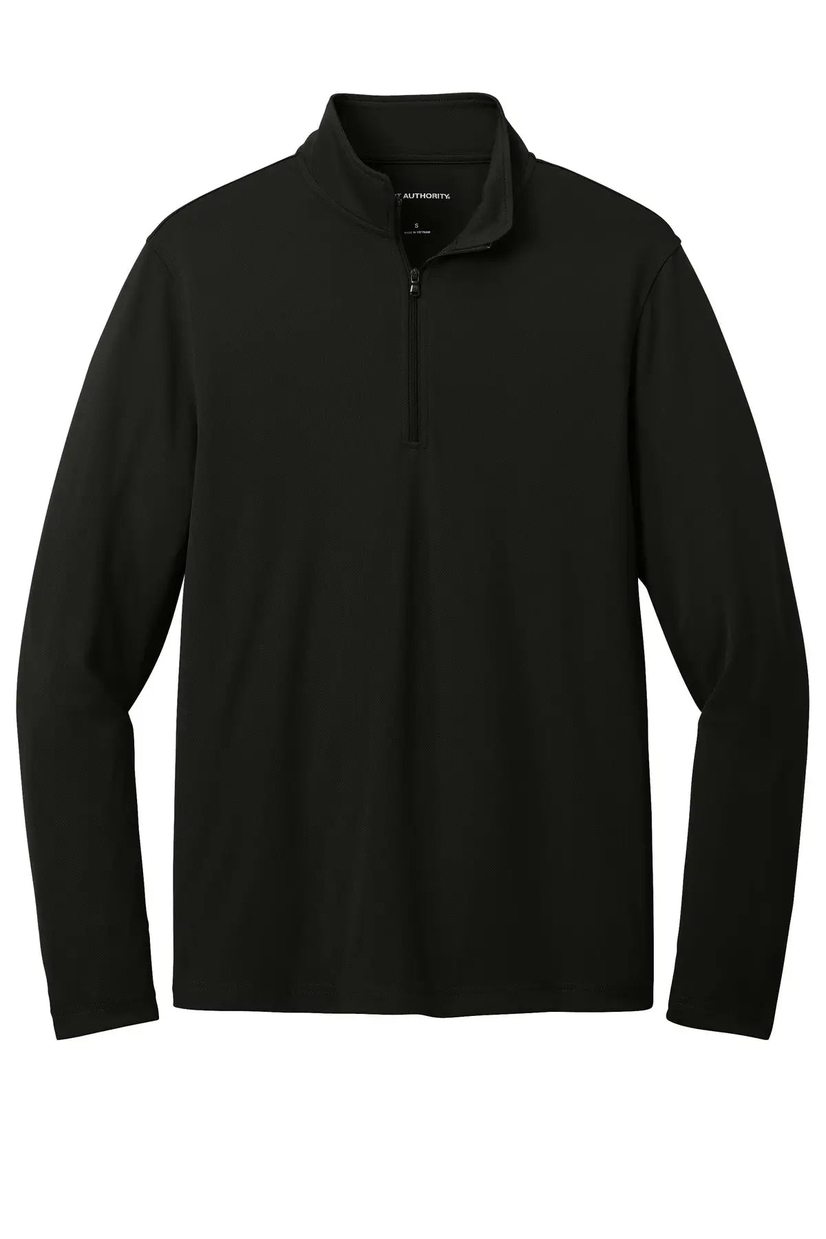 Port Authority K112 Dry Zone Uv Micro-mesh 1/4-zip - Deep Black