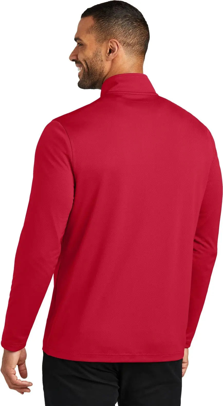 Port Authority K112 Dry Zone Uv Micro-mesh 1/4-zip - Rich Red
