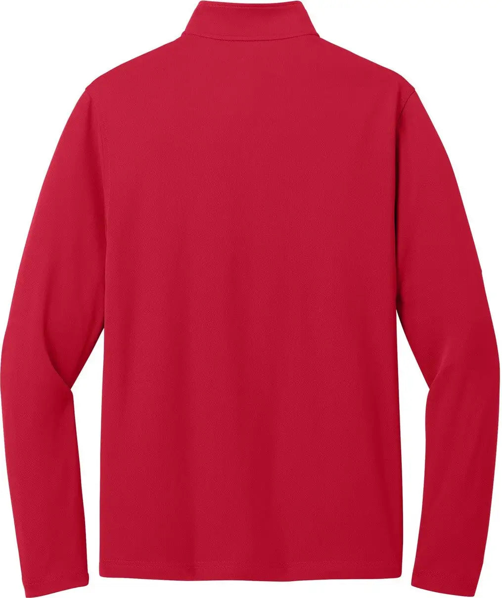 Port Authority K112 Dry Zone Uv Micro-mesh 1/4-zip - Rich Red