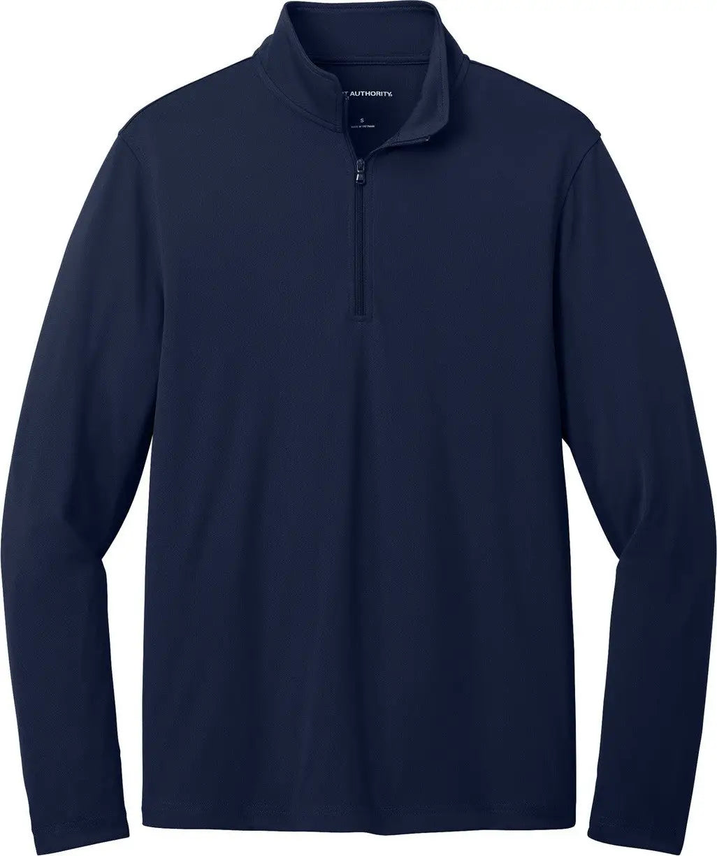 Port Authority K112 Dry Zone Uv Micro-mesh 1/4-zip - River Blue Navy