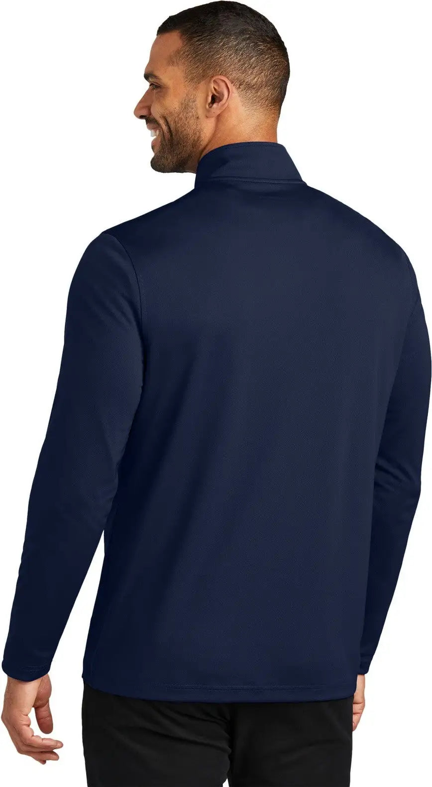 Port Authority K112 Dry Zone Uv Micro-mesh 1/4-zip - River Blue Navy