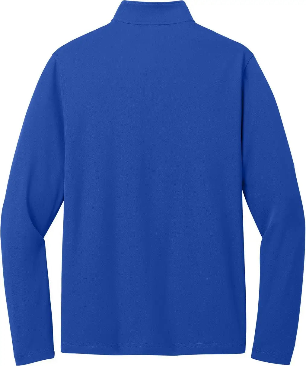 Port Authority K112 Dry Zone Uv Micro-mesh 1/4-zip - True Royal - Adult Xs