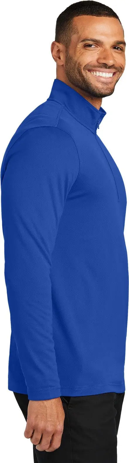Port Authority K112 Dry Zone Uv Micro-mesh 1/4-zip - True Royal