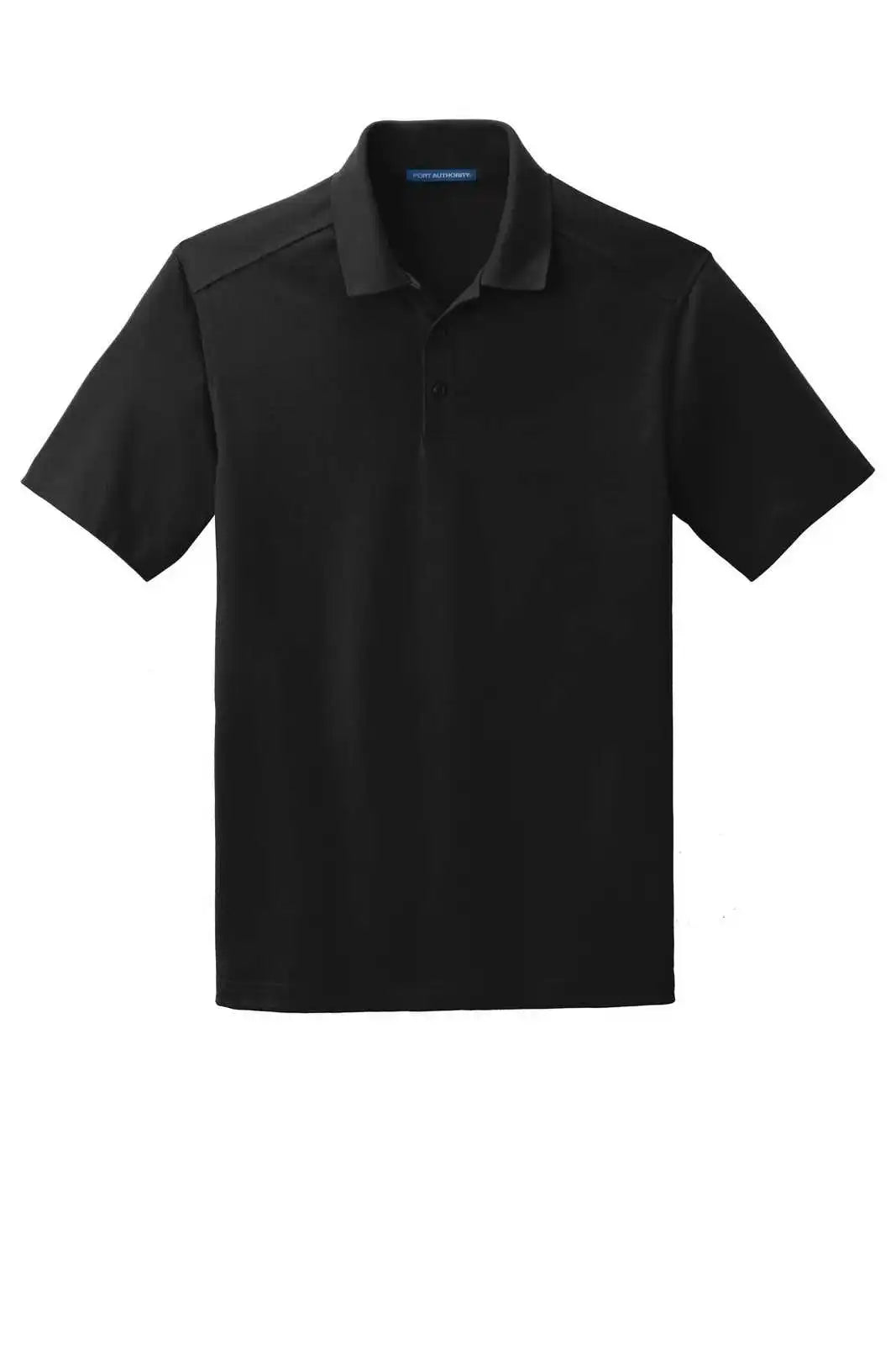 Port Authority K164 Superpro Knit Polo - Black