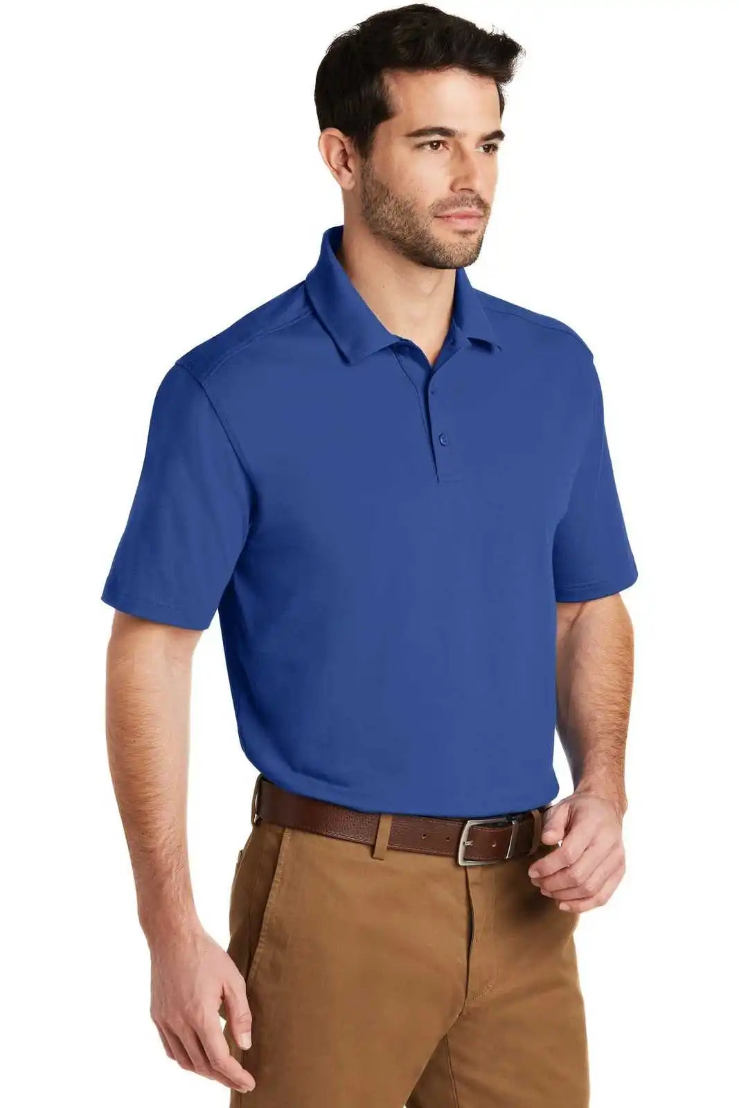 Port Authority K164 Superpro Knit Polo - True Blue