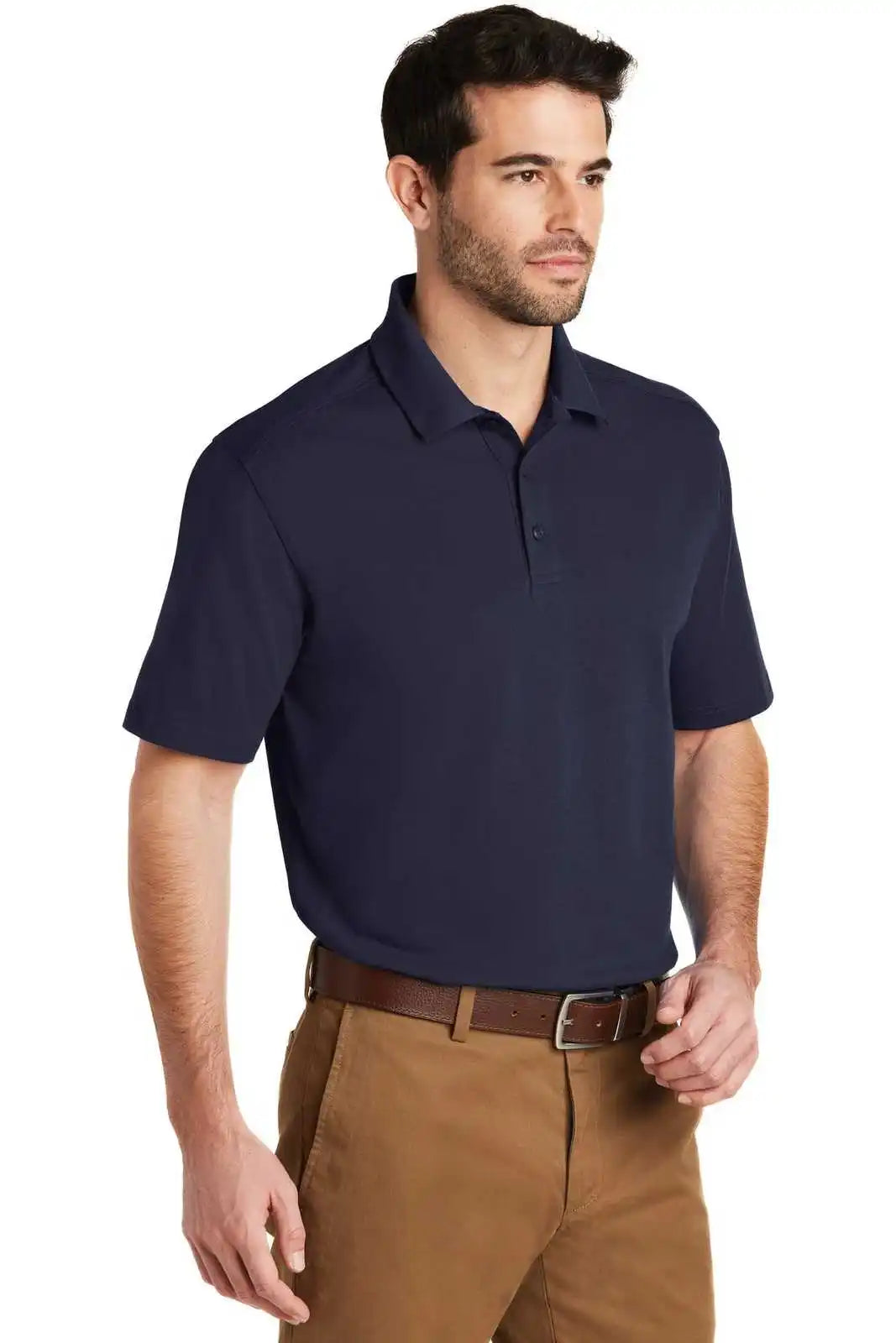 Port Authority K164 Superpro Knit Polo - True Navy