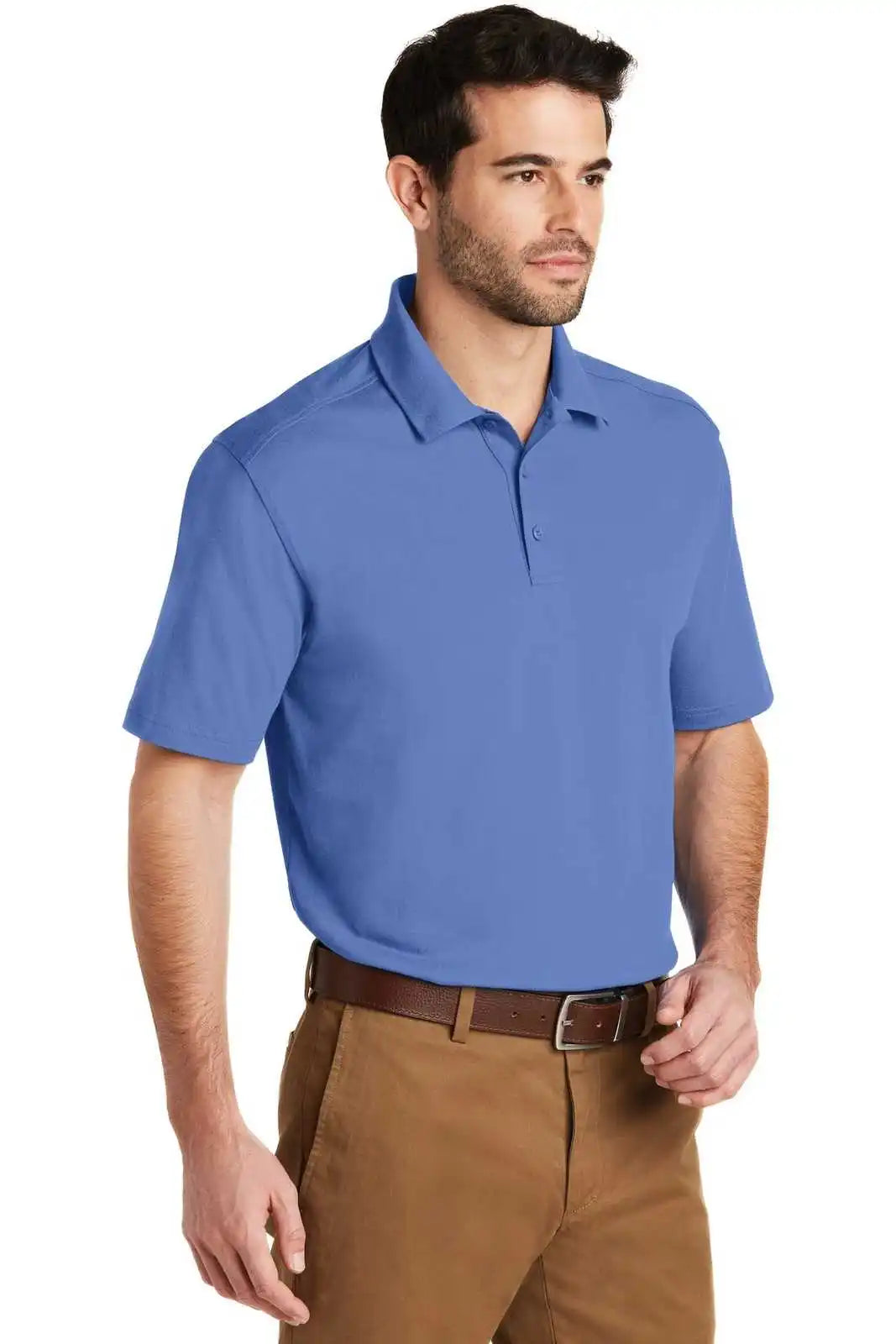Port Authority K164 Superpro Knit Polo - Ultramarine Blue
