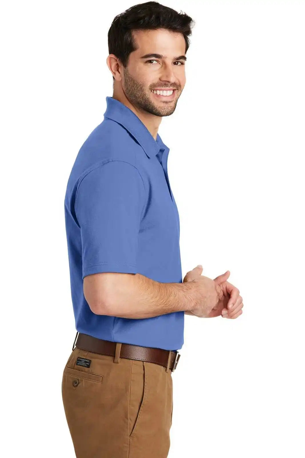 Port Authority K164 Superpro Knit Polo - Ultramarine Blue